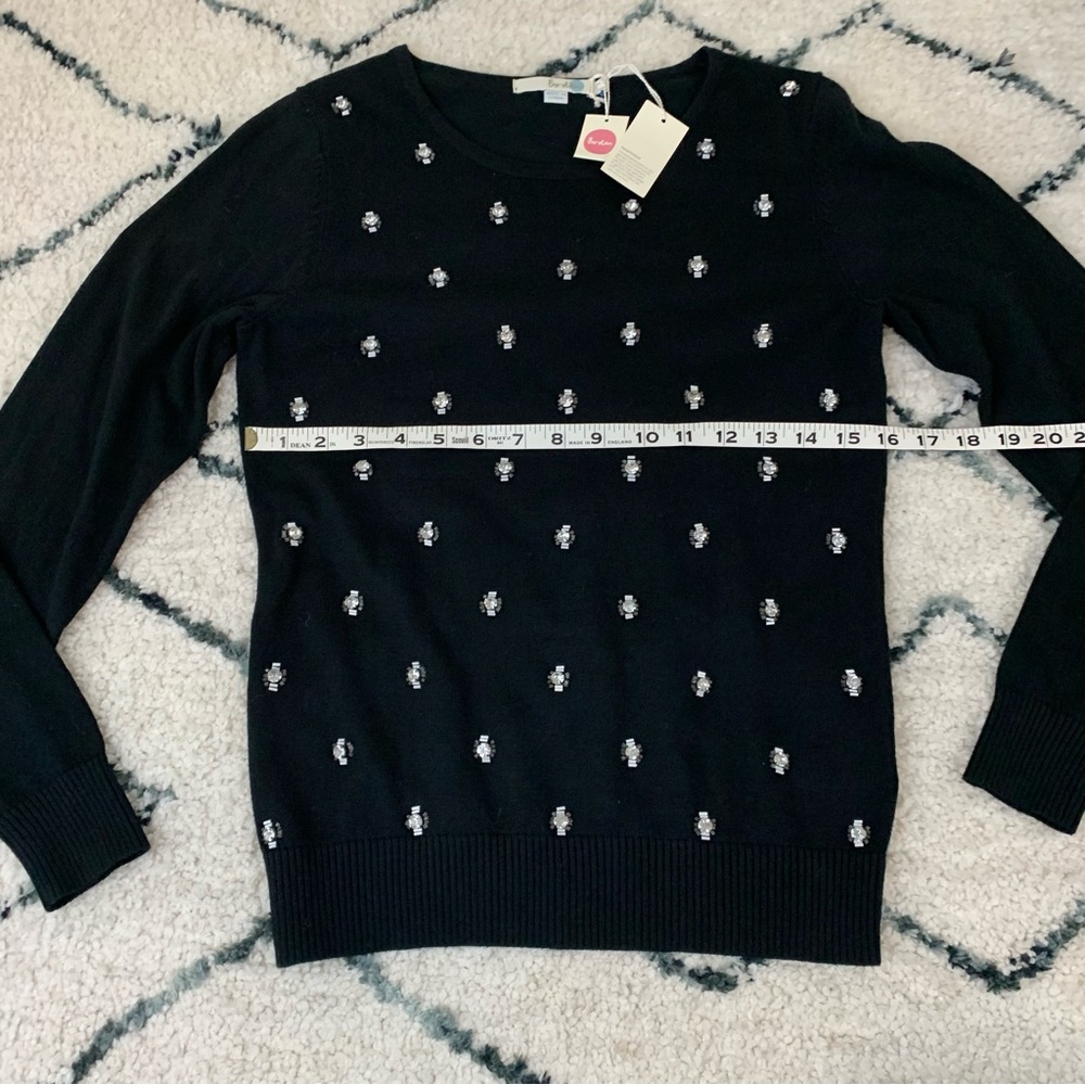 NWT Boden sparkle Gemstone sweater - Picture 7 of 10